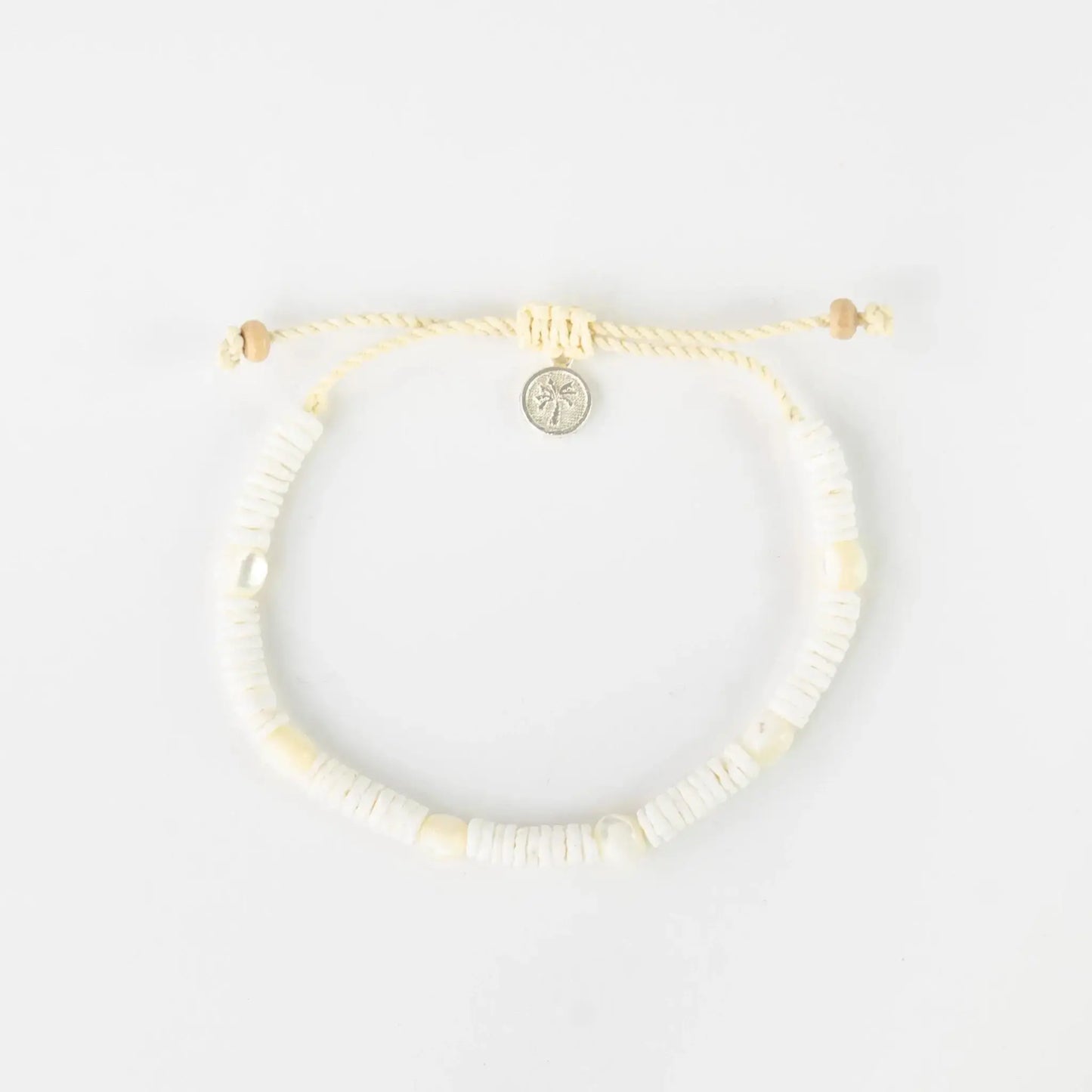 Madasari Beach Mother of Pearl Bracelet with Adjustable Cord