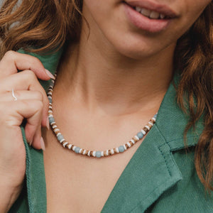 Pineapple Island Mantra Point Surfer Necklace