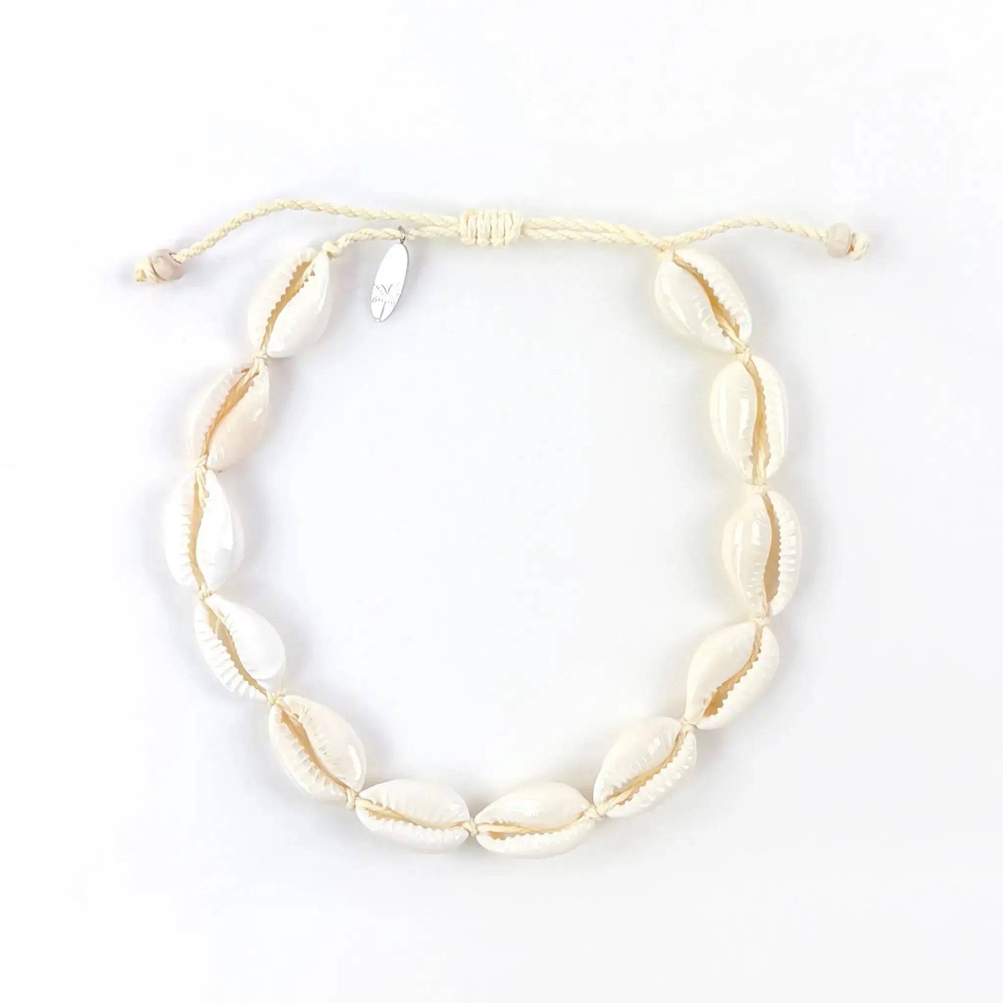 Livadi Cowrie Shell Anklet