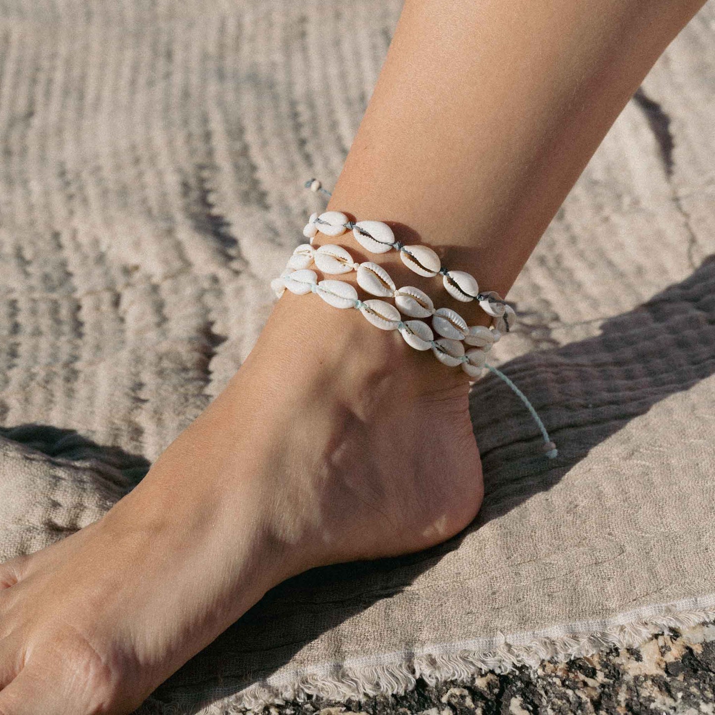 Livadi Cowrie Shell Anklet for Beach Lovers
