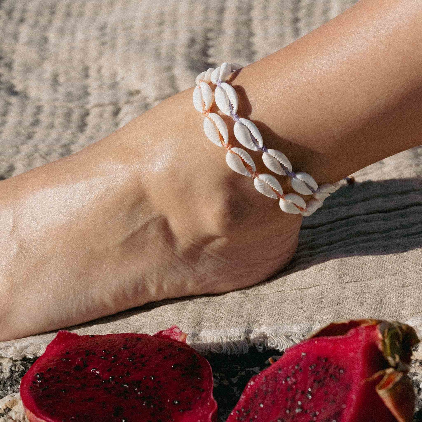Livadi Cowrie Shell Anklet for Beach Lovers
