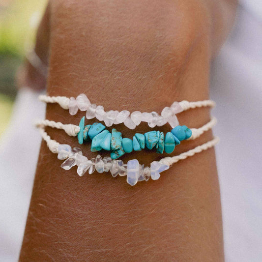 Natural Stone Bracelet Set for Self-Love and Growth