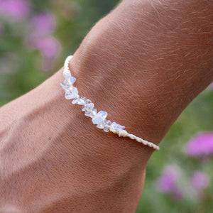 Pineapple Island Love Is Here Natural Stone Bracelet - Turquoise