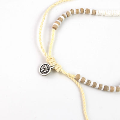 Pineapple Island Love Is Here Natural Stone, Pearl & Shell Necklace