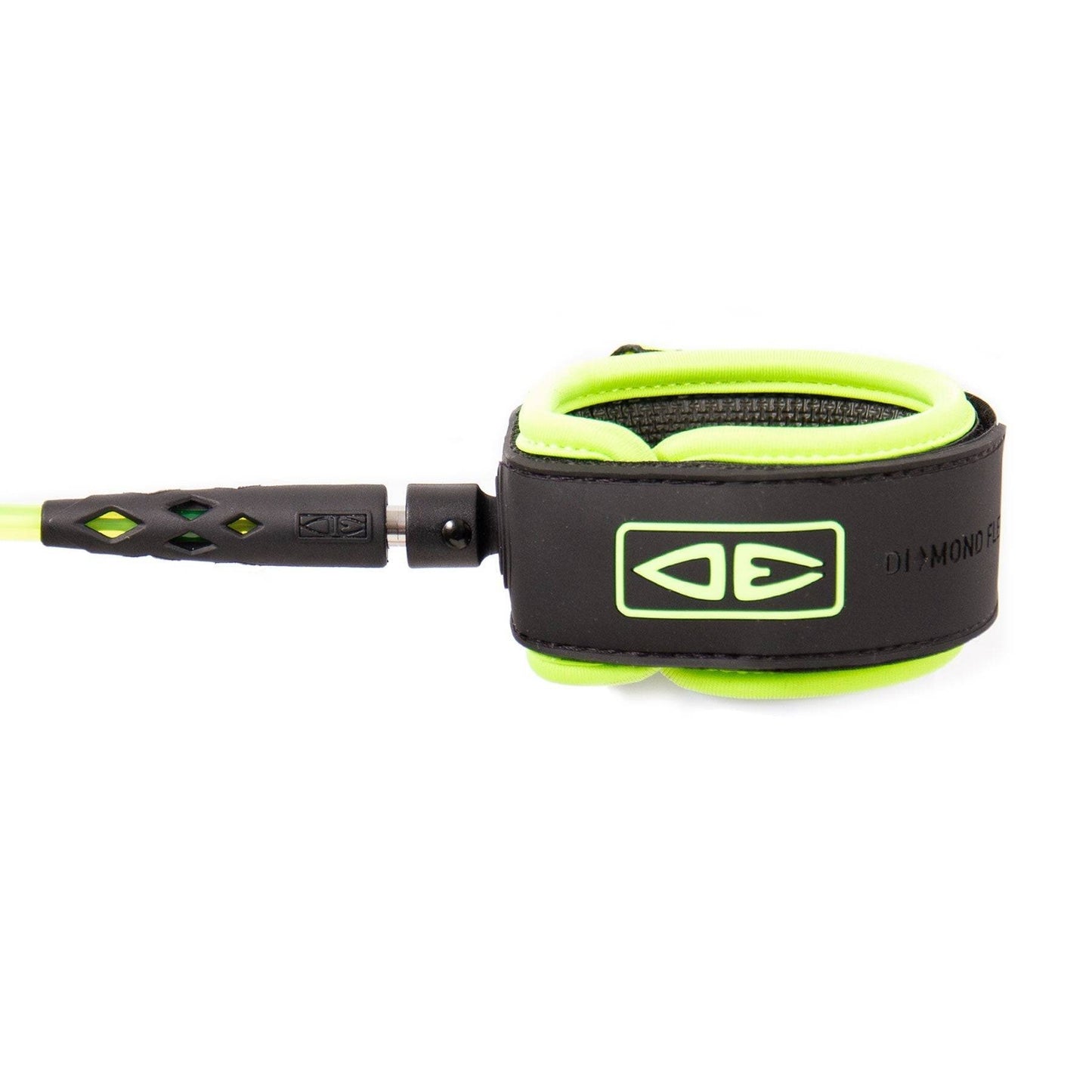 Diamond Flex Comp Surfboard Leash - 6ft Performance