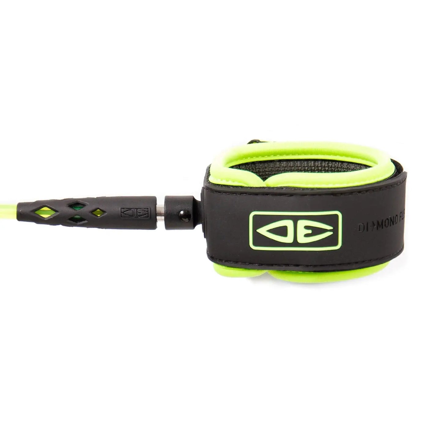 Diamond Flex Comp Surfboard Leash - 6ft Performance