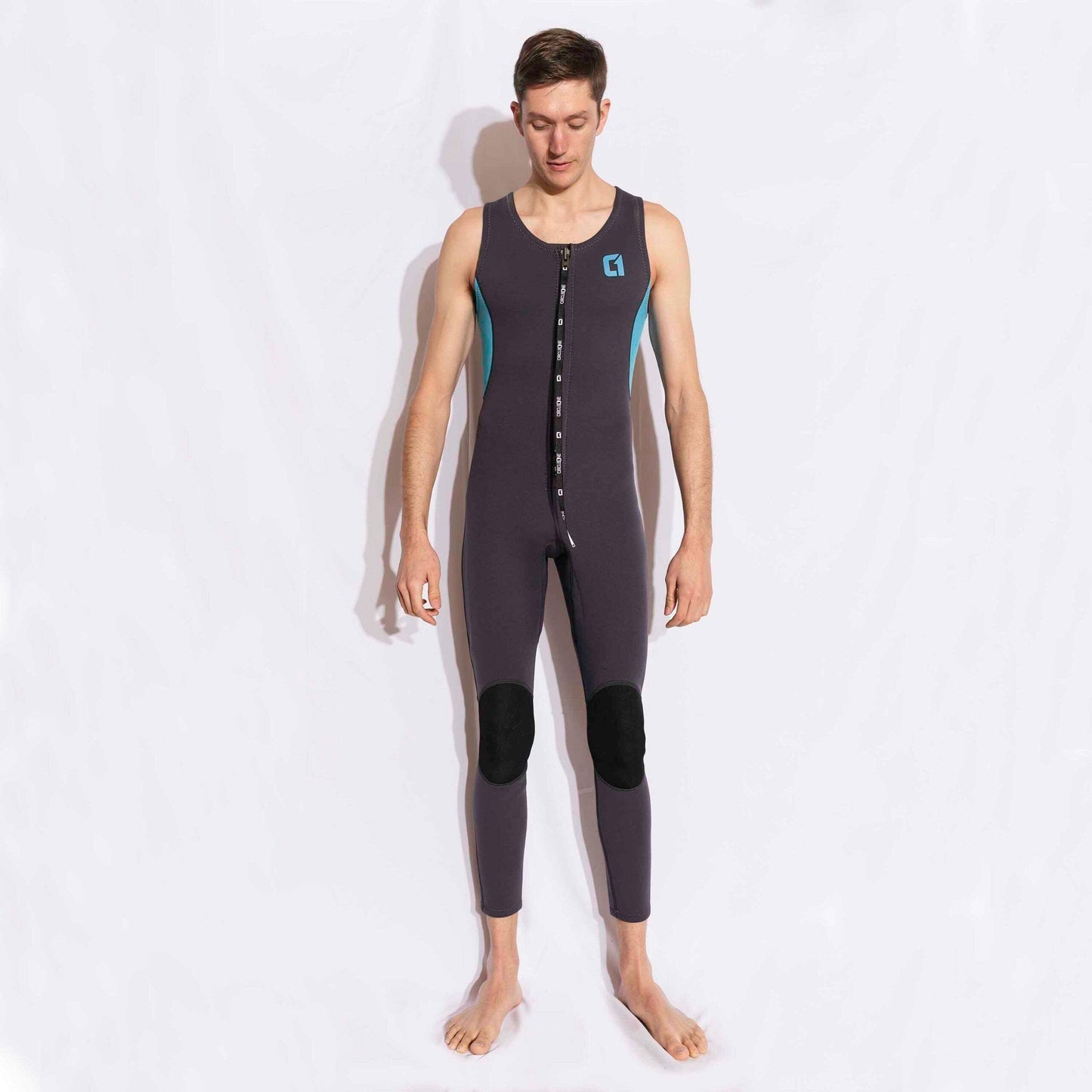 Mens 3/2mm Long John Kayaking Wetsuit for Paddlesports