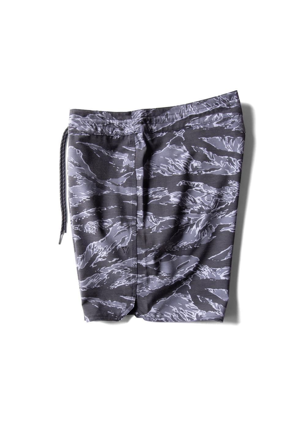 Vissla Short Sets 16.5" Boardshort - Black Tiger Camo