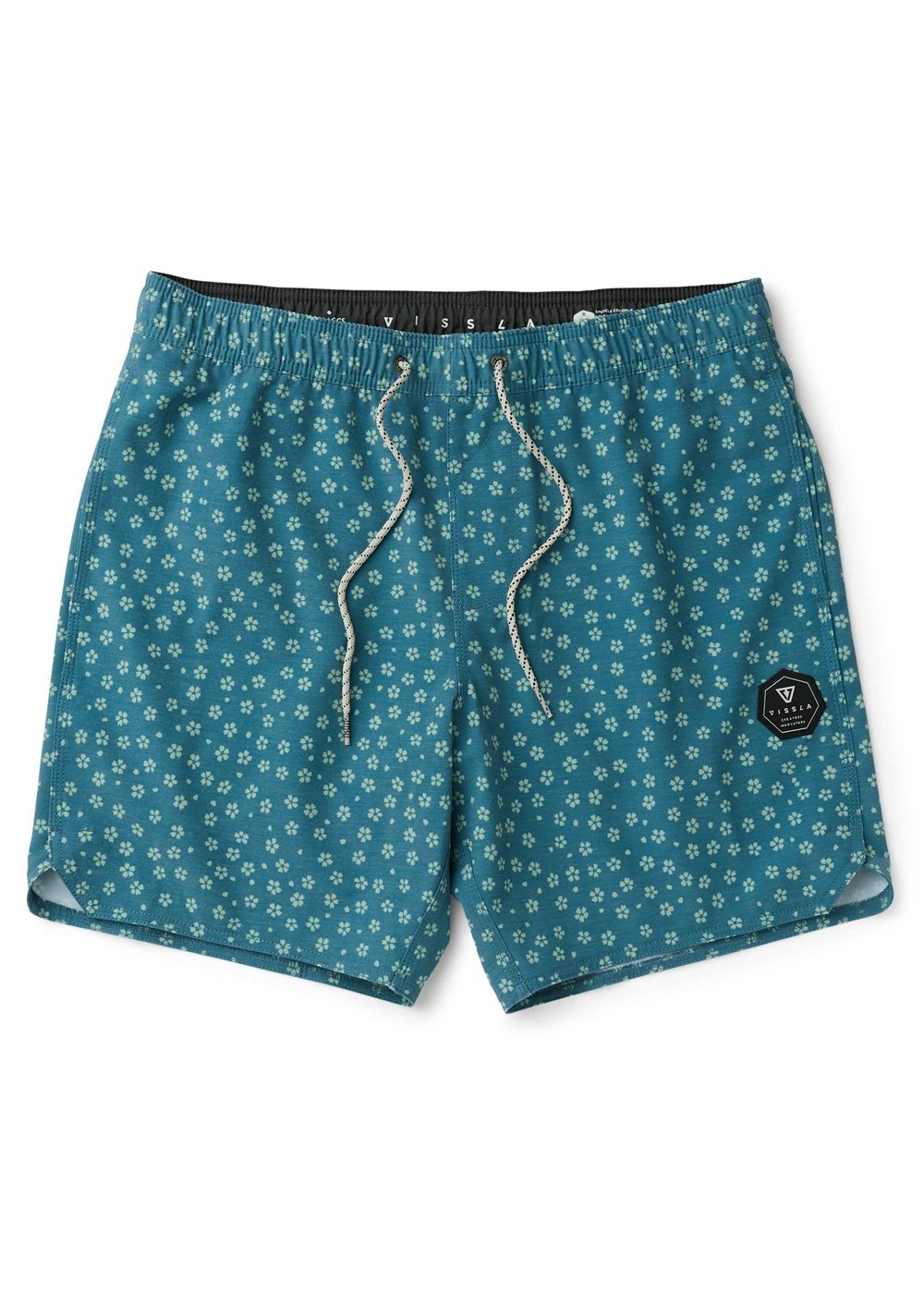 Vissla Bongos 16.5" Ecolastic Boardshort in Tidal Blue