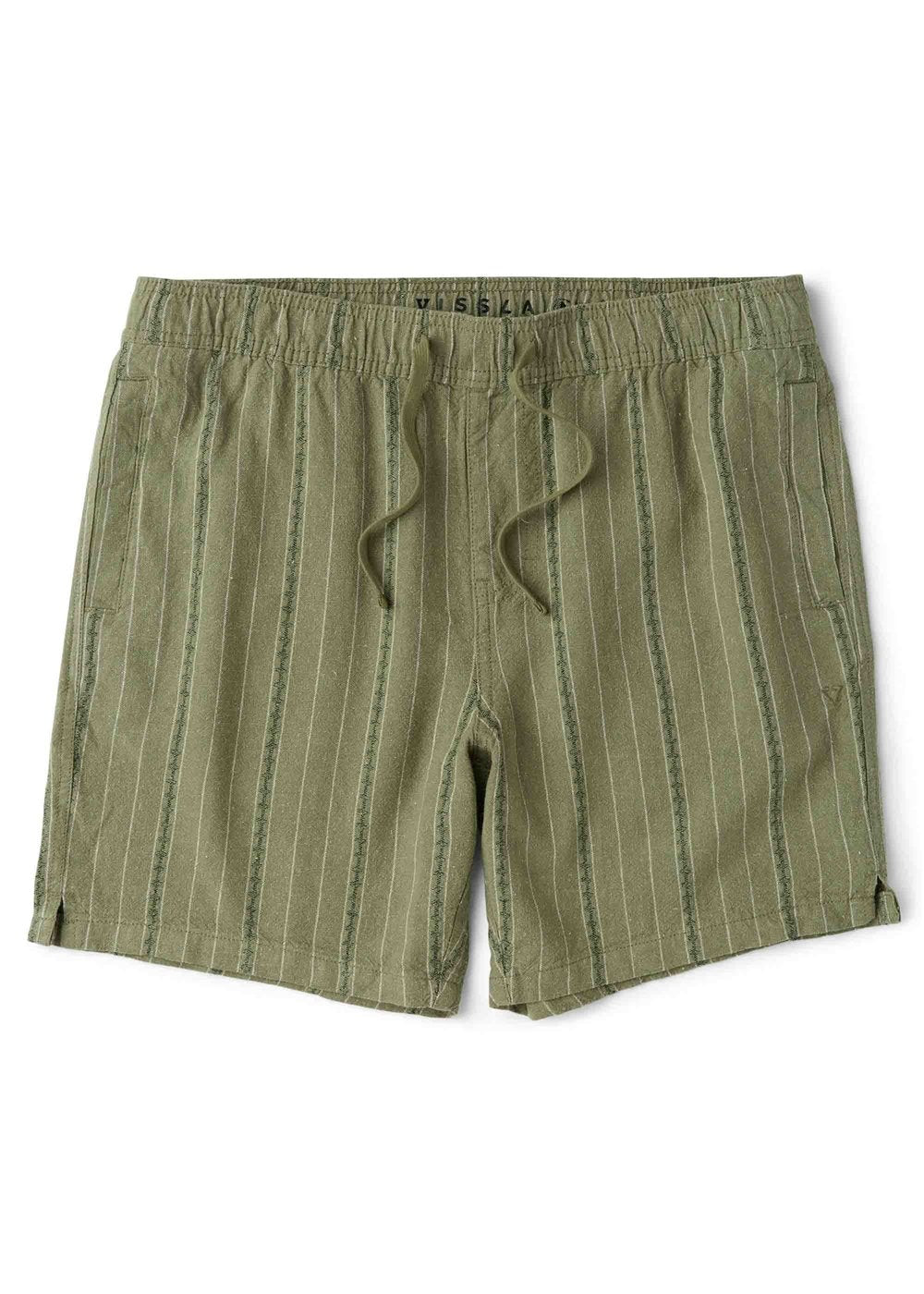 Vissla Grad Stripe 17" Elastic Linen Walkshort
