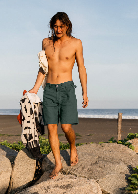 Vissla Pismo Painter Eco Short - Moss