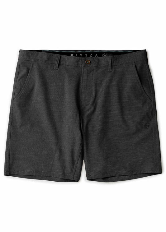 Vissla Fin Box Hybrid 19.5" Walkshort in Midnight