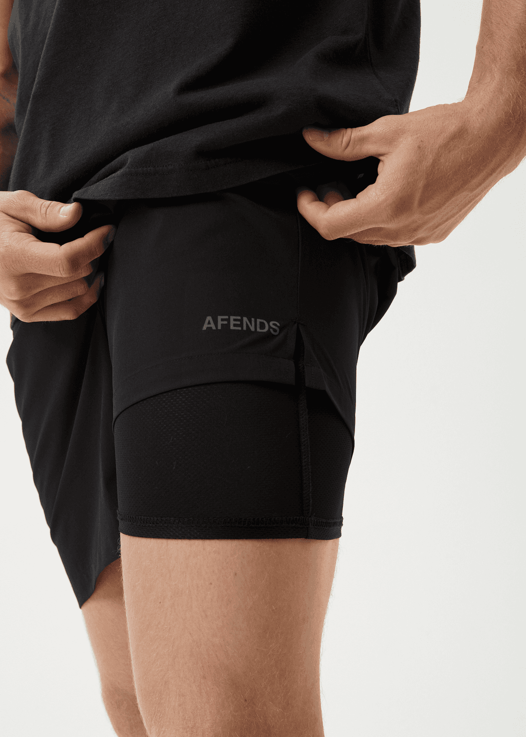 AFENDS Kettle-ish Performance Short 18" - Black