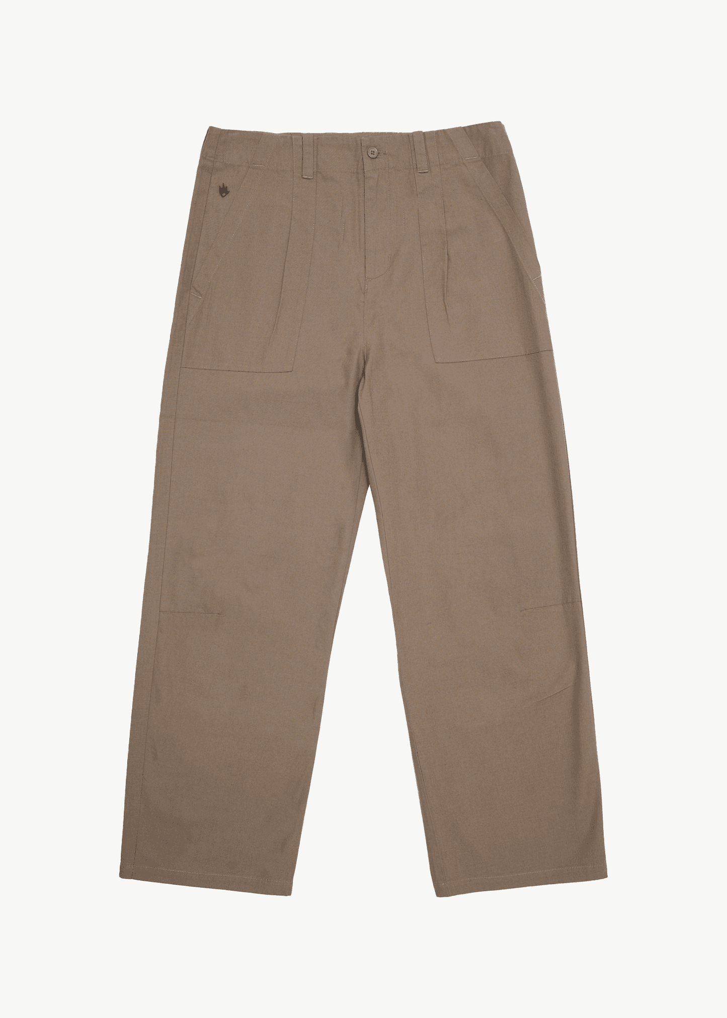 AFENDS Glider Pleated Pant - Fossil