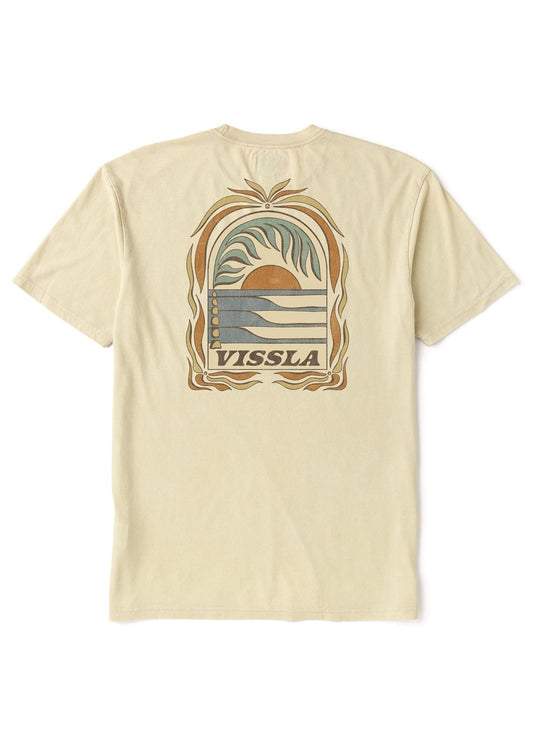 Vissla Canopy Cosmic Wash Tee in Dune