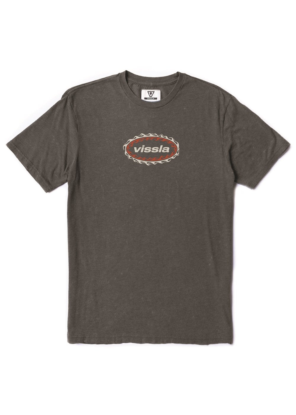 Vissla Red Hot Cosmic Wash Tee in Phantom