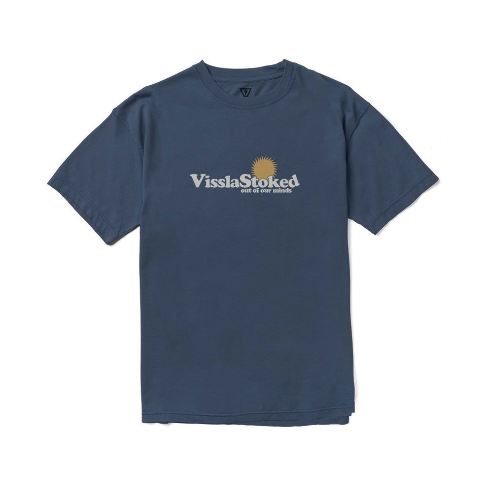 Vissla Loony Organic Tee - Dark Denim