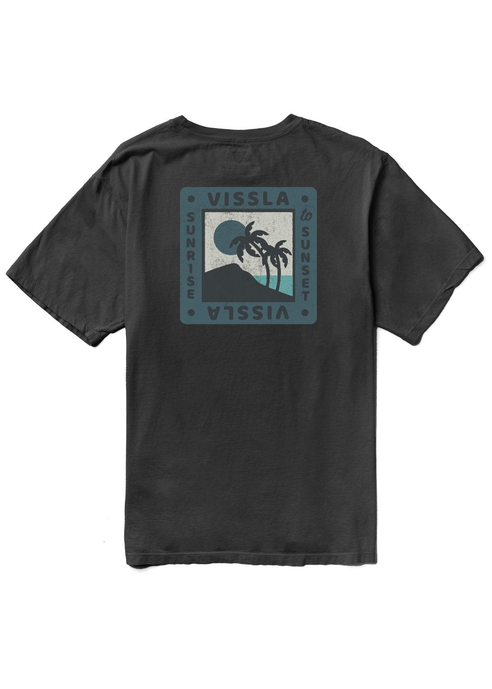 Vissla Sunrise Organic Tee -Phantom