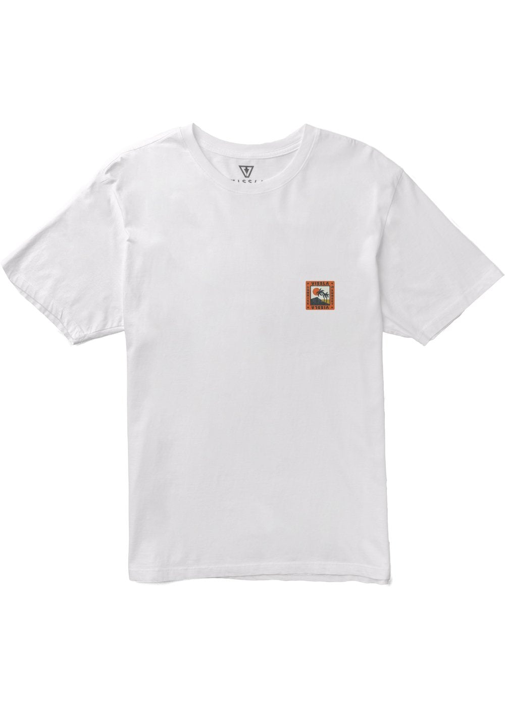 Vissla Sunrise Organic Tee -White