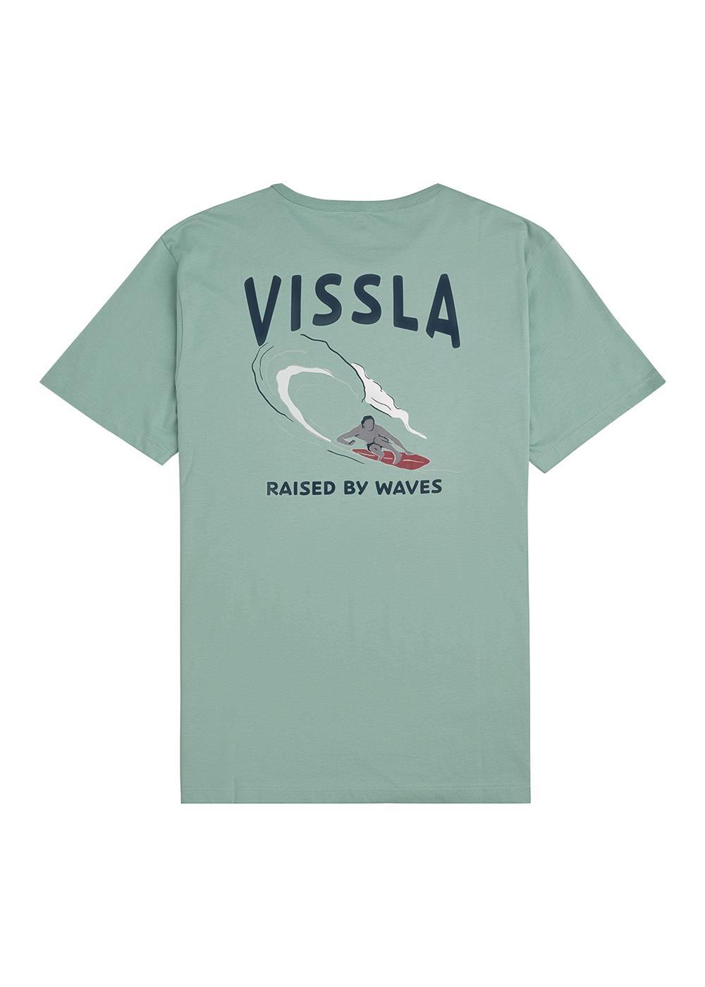 Vissla Raised By Waves Ss Tee , jade