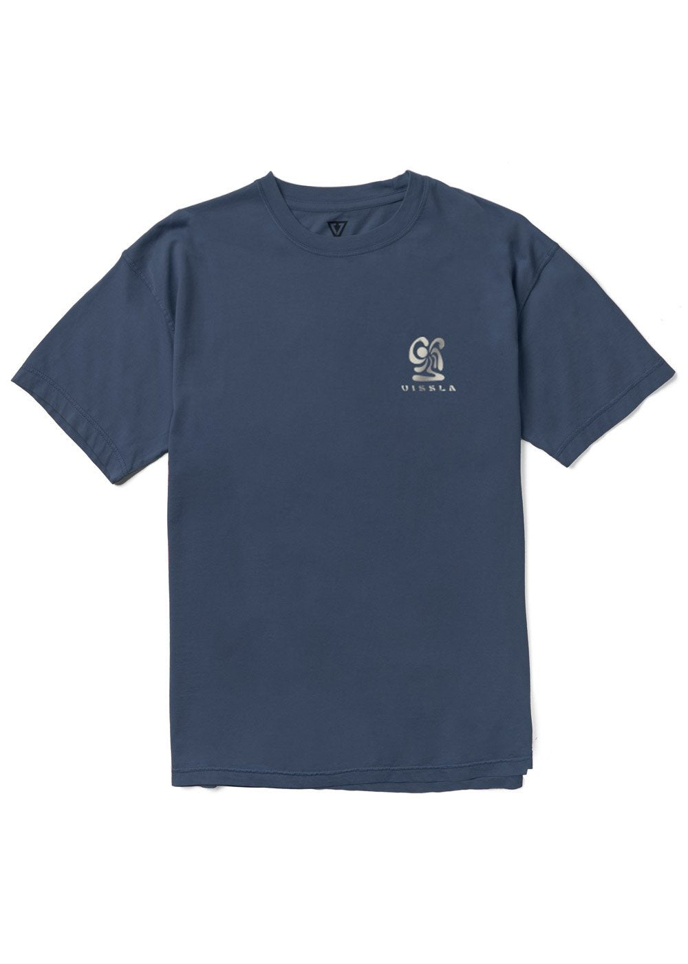 Vissla Waikiki Daze Organic Tee, dark drnim