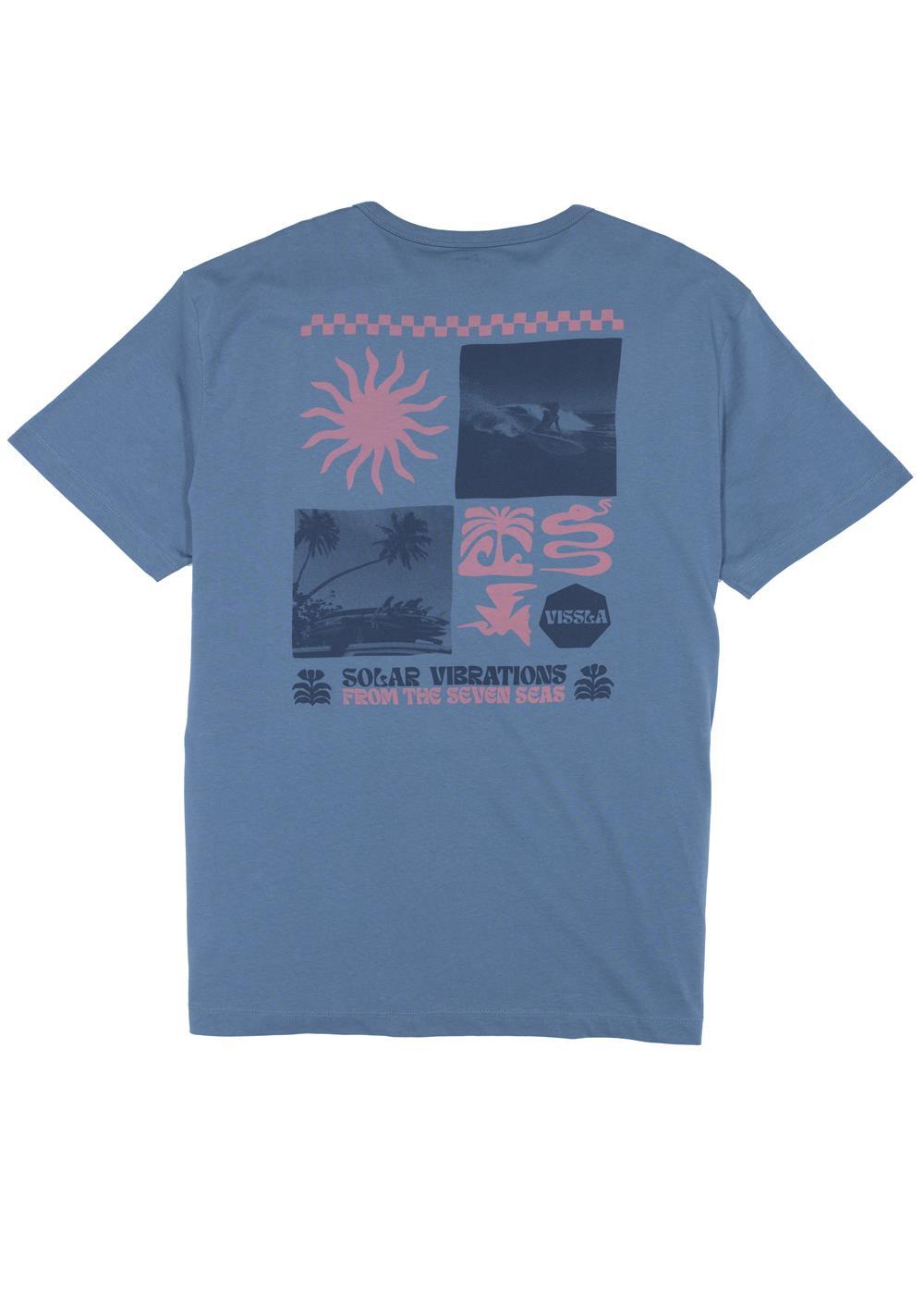 Vissla Solar Vibrations Eco Tee in Bone