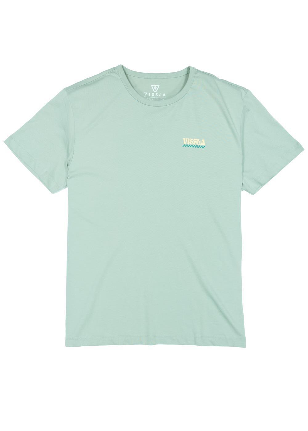 Vissla Solar Vibrations Eco Tee in Agave, view 2