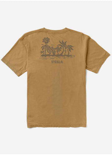 Vissla Tulum Town Organic PKT Tee - Ale