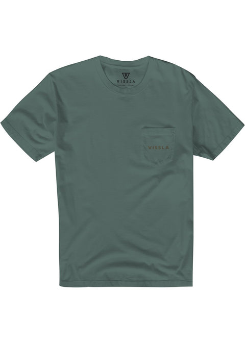 Vissla Hideaway Premium PKT Tee - Pine