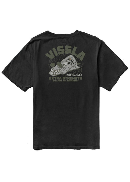 Vissla Creators Plainer Premium Pkt Tee - black