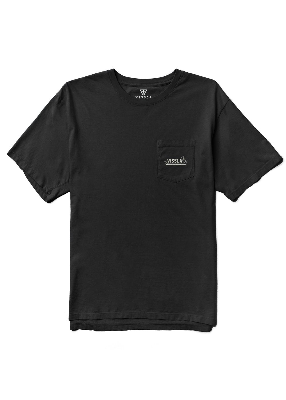 Vissla Creators Plainer Premium Pkt Tee - black