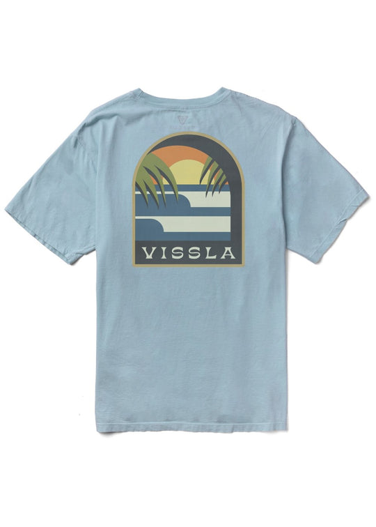 Vissla Out The Window PKT Tee - Chambray