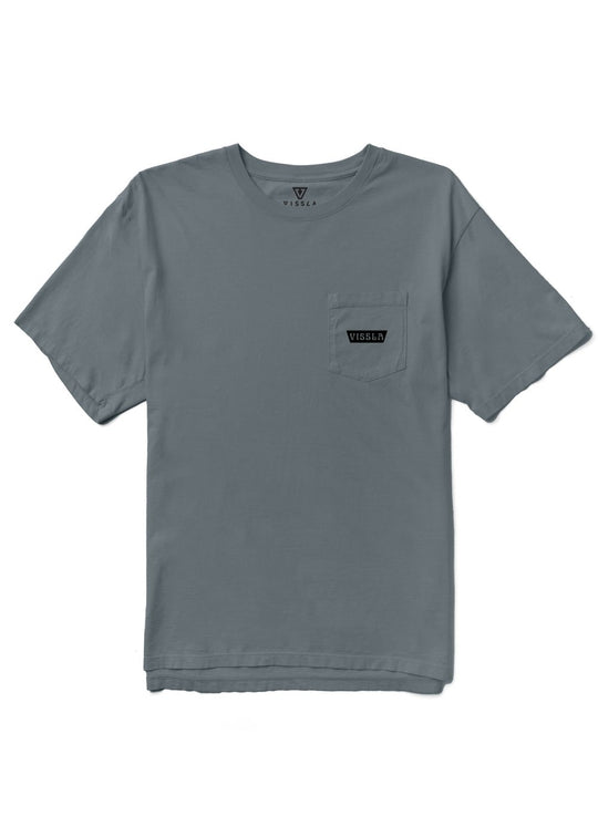 Vissla Stacks Premium PKT Tee - Graphite