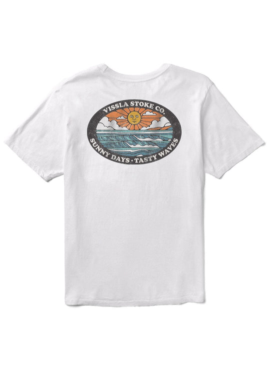 Vissla Tasty Waves Premium Organic Pkt Tee