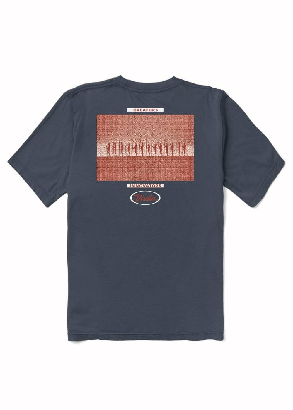 Vissla Creators Gathering Premium Organic Pkt Tee