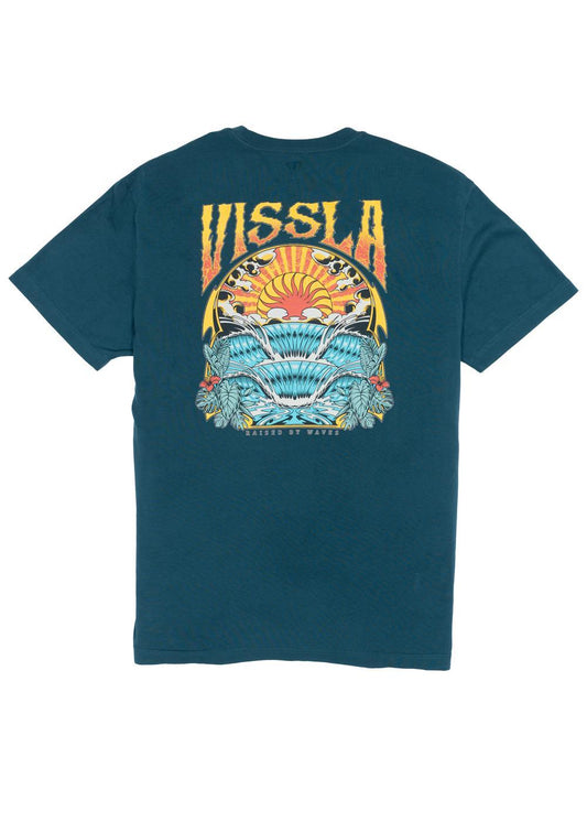 Vissla Firing Sesh Eco Tee in Midnight