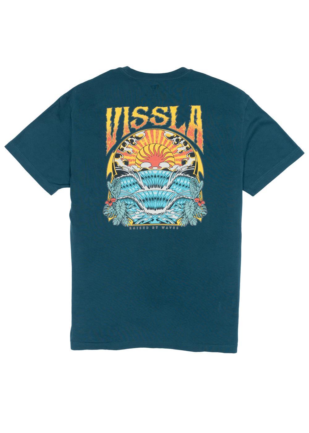 Vissla Firing Sesh Eco Tee in Midnight