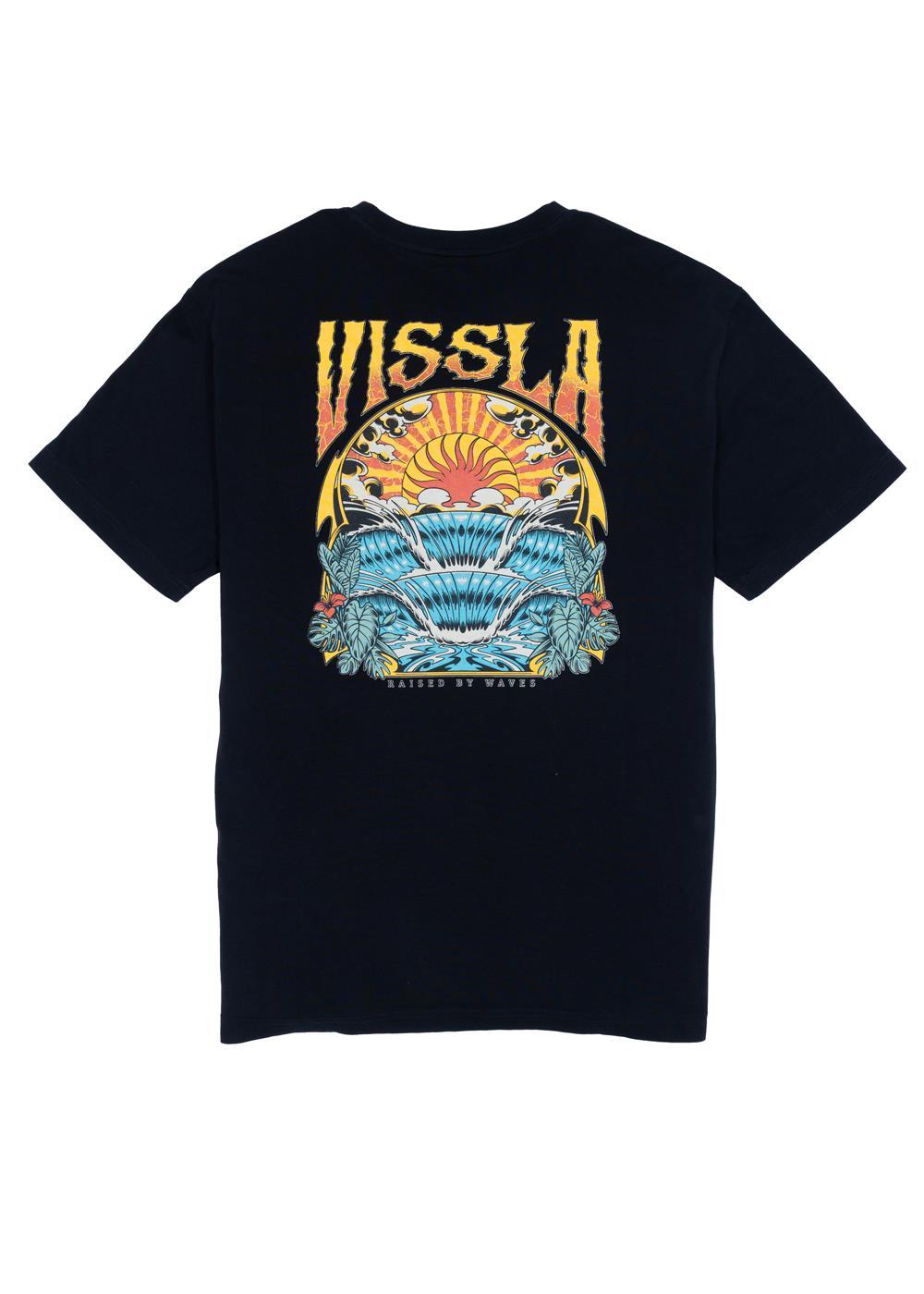 Vissla Firing Sesh Eco Tee in Midnight
