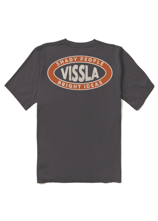 Vissla Sliders Organic Pkt Tee in Midnight