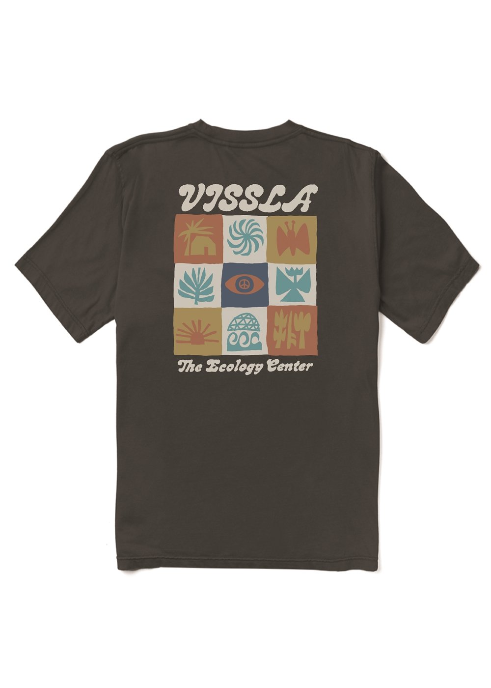 Vissla Tec Abundant Organic Tee in Phantom
