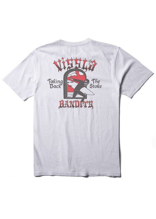 Vissla Bandits SS Tee - White