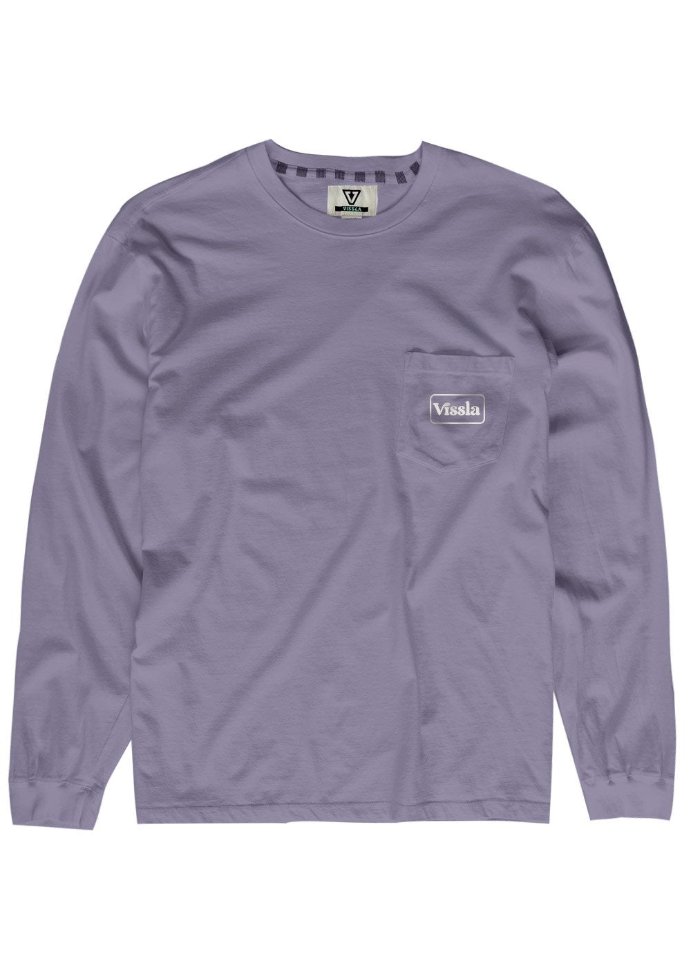 Vissla Coastwide Ls Pkt Tee, dusty lilac