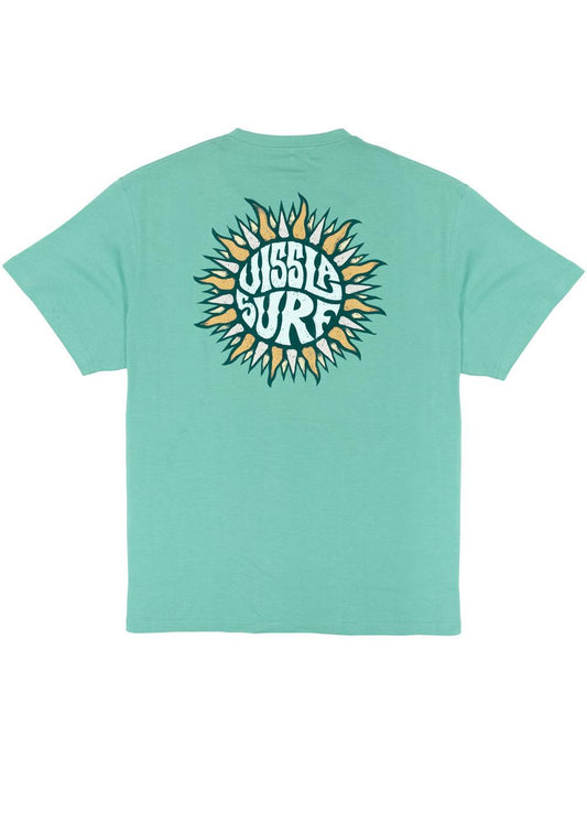 Vissla Sunflower Oversized Eco Tee in Jade