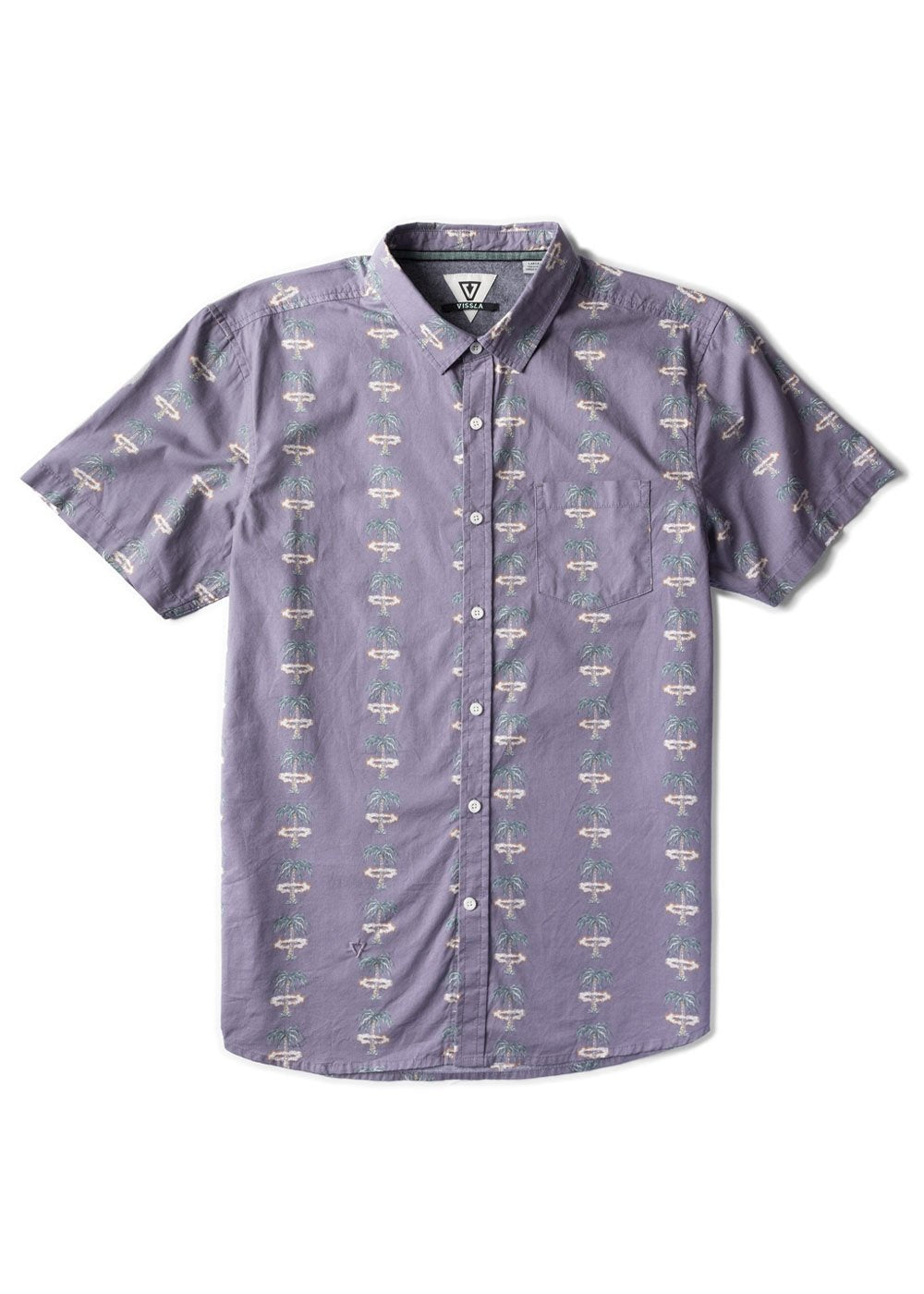 Vissla Atomic Palms Eco Ss Shirt