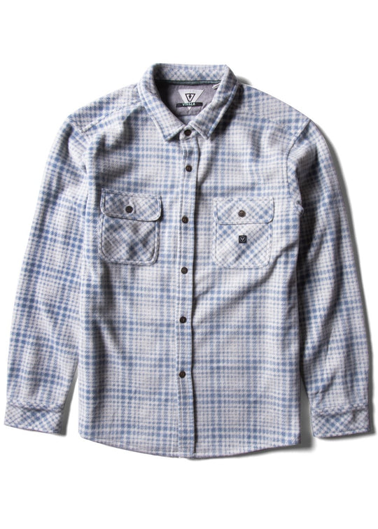 Vissla Eco-Zy LS Polar Flannel- Dusk