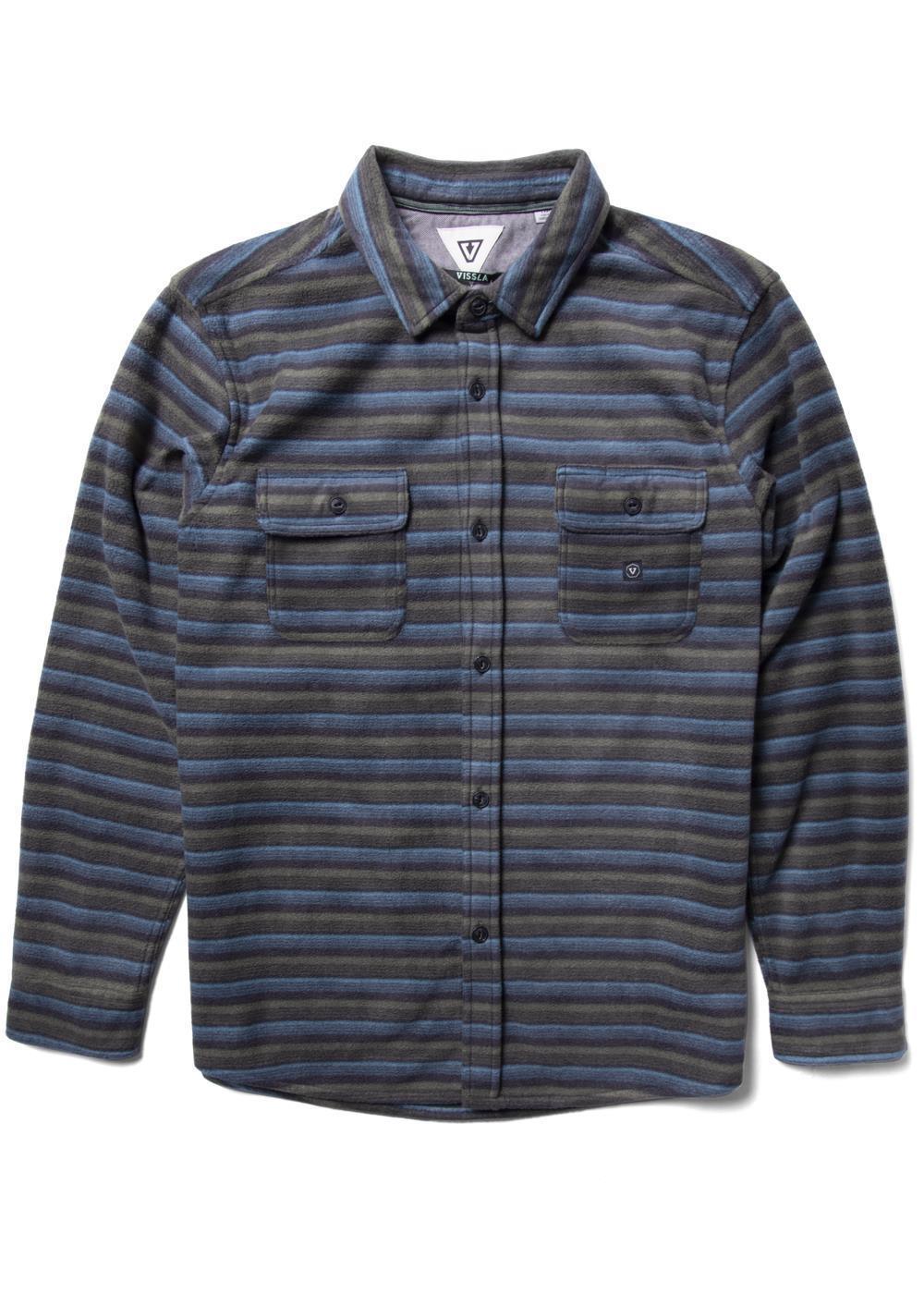 Vissla Eco-Zy Ls Polar Flannel - Phantom