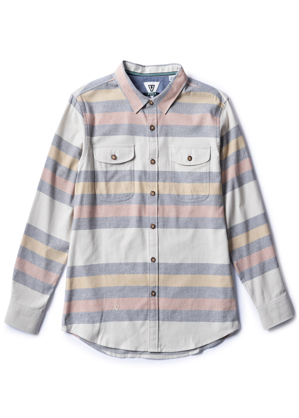 Vissla Central Coast Eco LS Flannel - bone