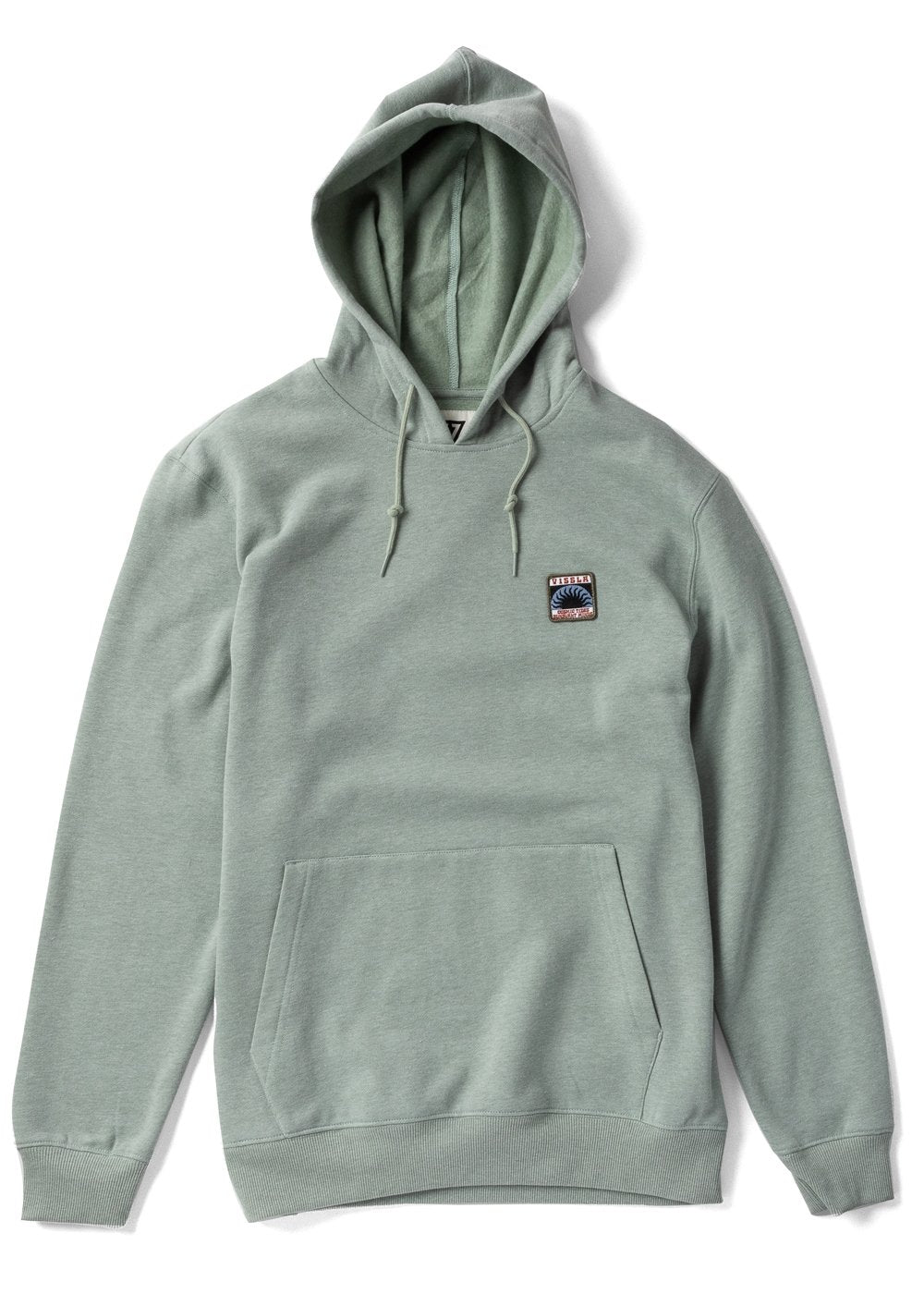 Vissla Solid Sets Eco PO Hoodie - Light Sage Heather