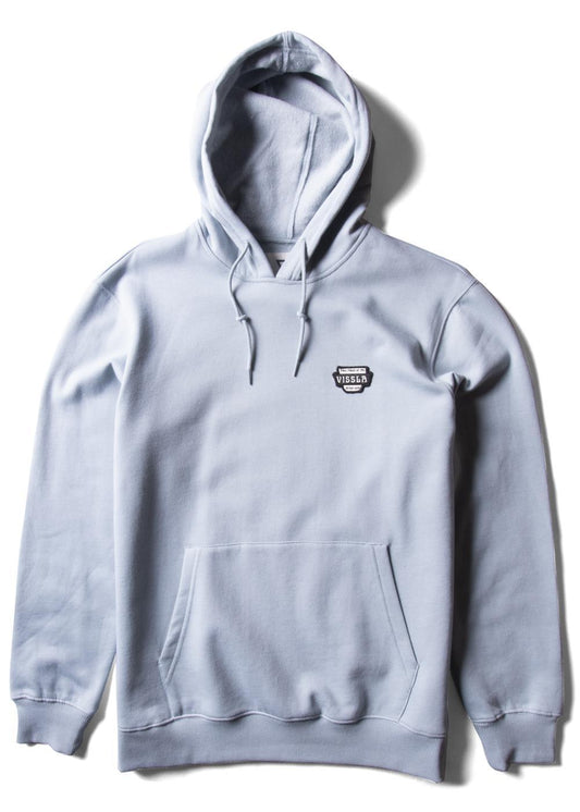 Vissla Solid Sets Eco PO Hoodie - Stone blue