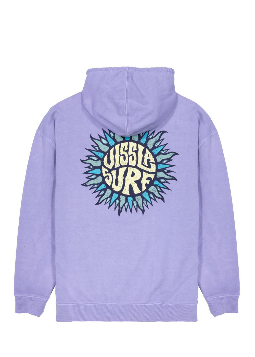 Vissla Sun Flower Eco Fleece Pull Over Hoodie in Dusk